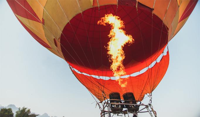 Heißluftballonfahrt in Wolmirstedt