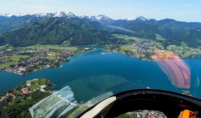 Hubschrauber Rundflug am Bodensee