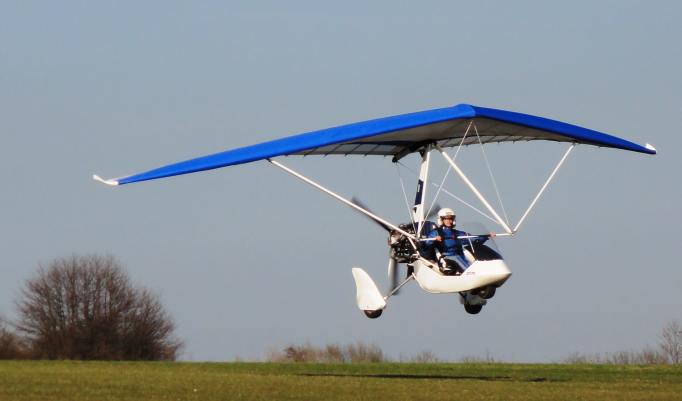 Trike fliegen in Verden an der Aller zwischen Bremen und Walsrode