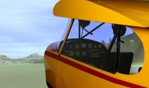 Flugsimulator Piper